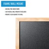MasterVision Pine Wood Frame Chalkboard - 24" x 36"