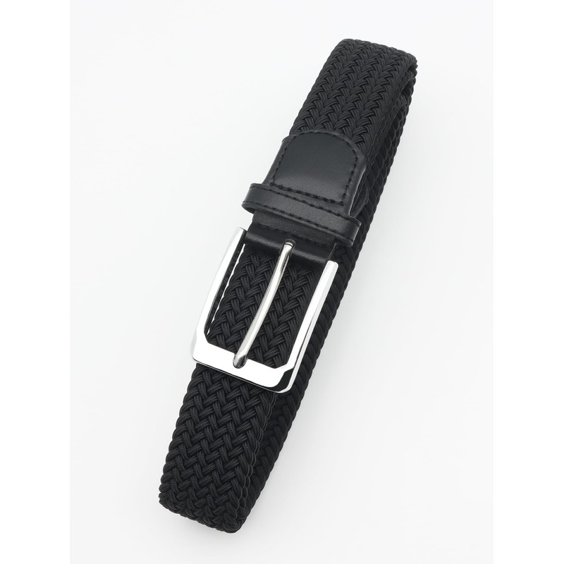 Uoocg Braided Belt Women's Men's Braided Belt Elastic Stretch Belt