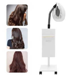 Nano Hair Steamer, Nano Steamer for Hair, Professional Hair Oil Machine Stand Up Base Equipment for Home,Salons, White