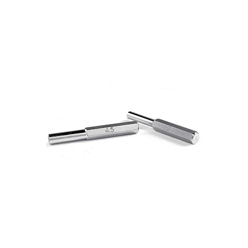 GCA Security Screwdriver/BitSteel Set of 3.8mm & 4.5mm Screwdriver Security