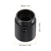 MECCANIXITY 2 Pcs Aluminium Potentiometer Knobs, 1/4"(6mm) IDx1/2(12.5mm) ODx5/8(16mm) Height