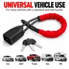Steering Wheel Lock for Vehicle Security – ABS & Steel