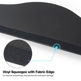 Gomake 5pcs Vinyl Squeegee Wallpaper Smoothing Tool Screen Pretector Squeegee for Removing Air Bubbles, or Removing Glass Decals