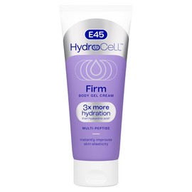 E45 HydroCell Firm Hydrating Body Lotion Gel Cream moisturiser - 3x more hydration than Hyaluronic Acid with Multi-Peptides - Instantly improve sensitive skin elasticity - 200ml