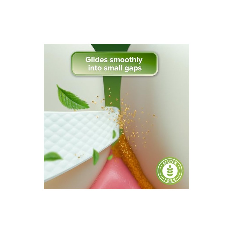 OhmFloss - Hilo dental biodegradable con soporte rellenable de bambú