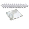 Light In The Dark 5 Inch Square Mirror Candle Plate