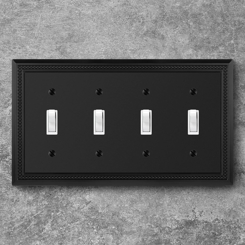 Henne Bery Sunken Pearls Heavy Duty Decorative Wall Plate Switch