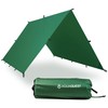 AquaQuest Guide Camping Tarp - Ultralight Tent Cover or Rain