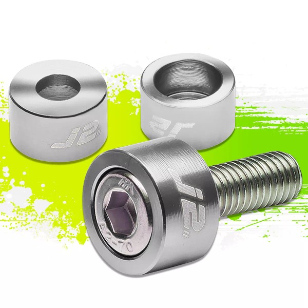 J2 ALUMINUM HEADER MANIFOLD METRIC CUP WASHER+BOLT FOR JDM CG