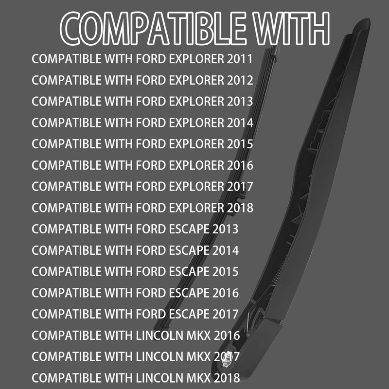GolTHd Rear Windshield Wiper Arm Kit, Compatible with Ford Explorer