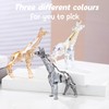 Arikyrist Crystal Gold Giraffe Collectible Figurines, Birthday Christmas Cute Giraffe