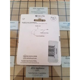 Delta NEW DELTA A64NN LARGE PEARL NICKEL LEVER ACCENTS 2 PACK