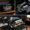 Reobrix V6 Mechanical Engine Model Building Kit for Adults, 1268