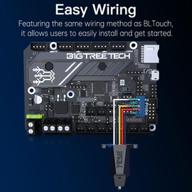 BIGTREETECH SKR Mini E3 V3.0 Control Board with TMC2209 UART Stepper Driver Upgrade 32Bit 3D Printer Silent Board for Ender 3, Ender3 Pro, Ender-3 V2 (with BIQU MicroProbe V2)