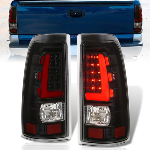 AJP Distributors LED Tube Bar Style Tail Lights Brake Lamps
