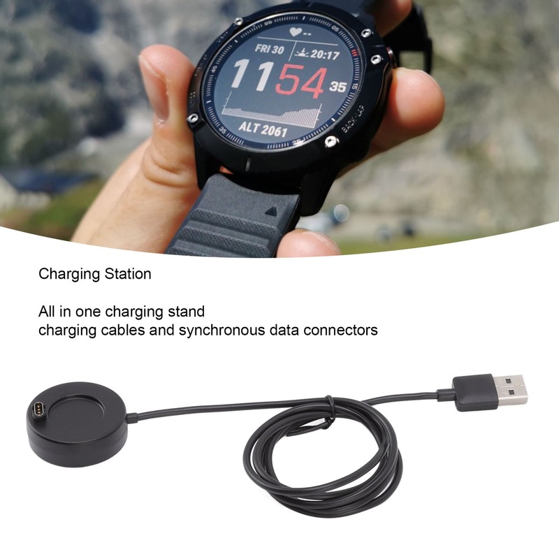 2pc Charge Station Disc Data Function Watch Charging Base 1