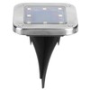 4pcs 8LED Solar Buried Light Under Ground Lamp Outdoor Pathway