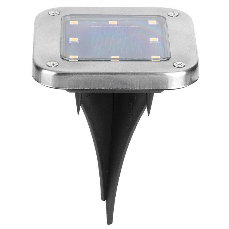 4pcs 8LED Solar Buried Light Under Ground Lamp Outdoor Pathway