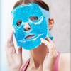 Face Ice Pack Cooling Mask for Skin Soothing Massage Pink