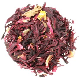 AURESA Organic Herbal Tea Hibiscus Flowers Fruity Sour Taste A Refreshing Tea from Organic Cultivation