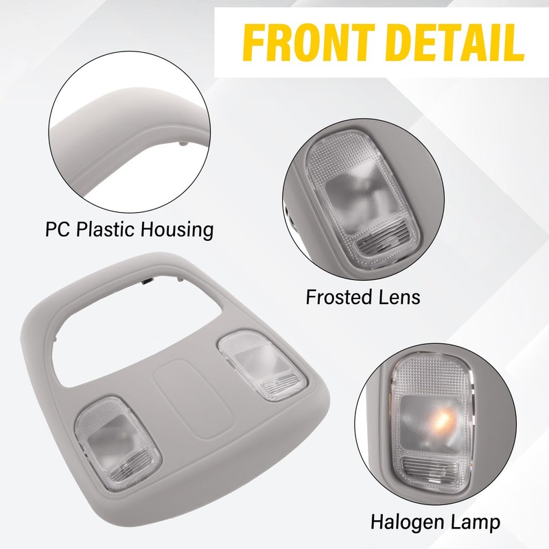 Overhead Console Dome Light Roof Halogen Map Reading Light Lamp