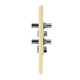 Construct Pro VGA + 3.5mm Dual Audio Wall Plate (Ivory)