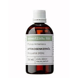 Apricot Kernel Oil Organic Cold Pressed 100 ml (Prunus Armeniaca) - 100% Natural from wesentlich.