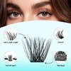 Wispy Lash Clusters Eyelash Extensions 144pcs Individual Lashes Cluster 12mm