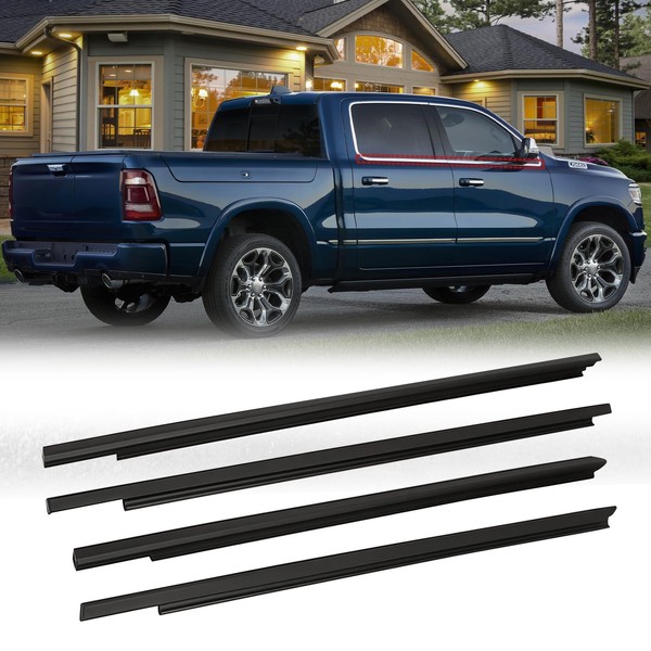 Weatherstrip Window Moulding Trim Seal Belt Kits Compatible with 2009-2021