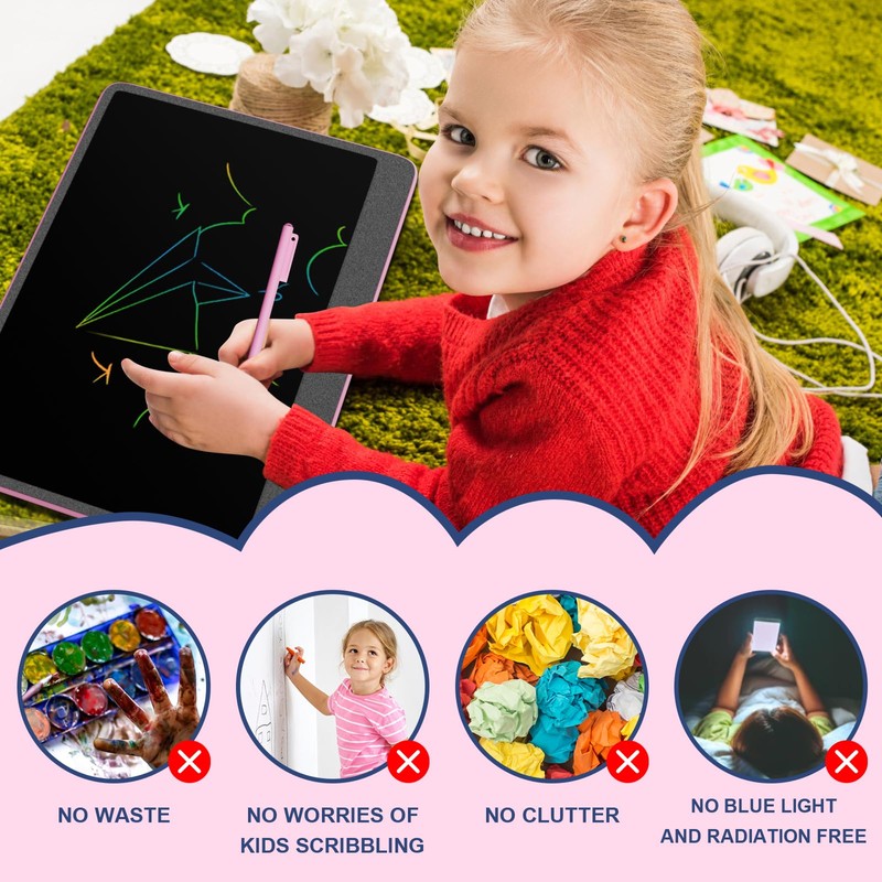 Electight 16 Inch LCD Graphic Tablet for Kids [Upgraded], Eye