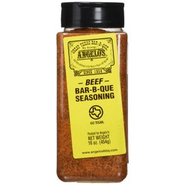 ANGELOS BY GEORGE Beef Barbecue Seasoning, 16 OZ