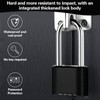 Combination Padlock Thick Long Shackle Weatherproof Outdoor Heavy Duty Padlocks