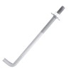 HROMIGRY 5/8” x 10” Concrete Anchor Bolts (10 Pack) L