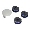 0.065in Trimmer Line Spools Cap Set Replacement Fit for Ryobi