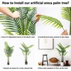 Artificial Palm Tree - 4ft Faux Palm Tree Indoor Fake