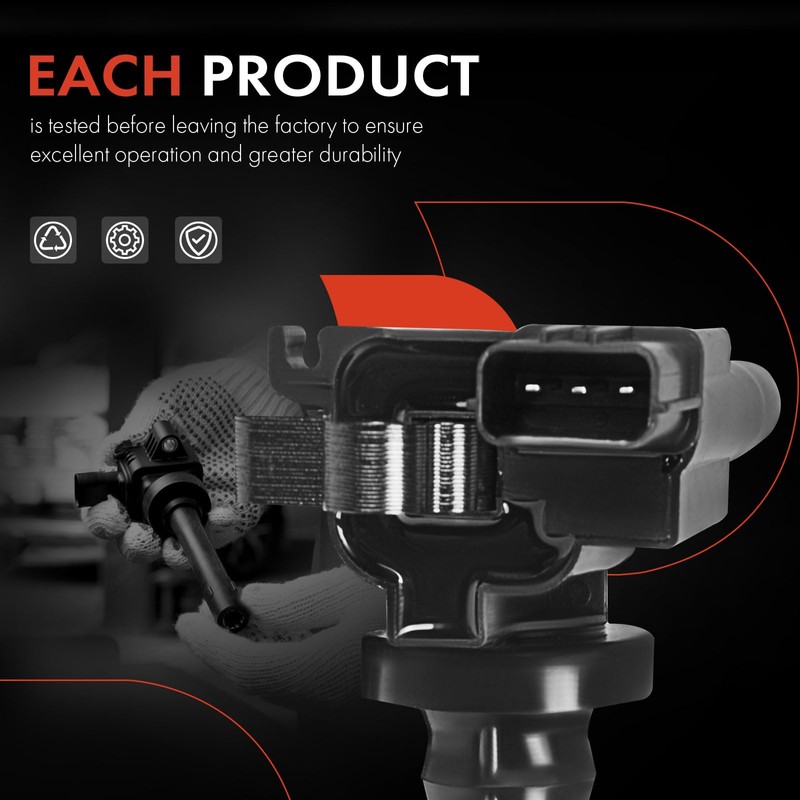 A-Premium - Paquete de bobinas de encendido, 2 piezas