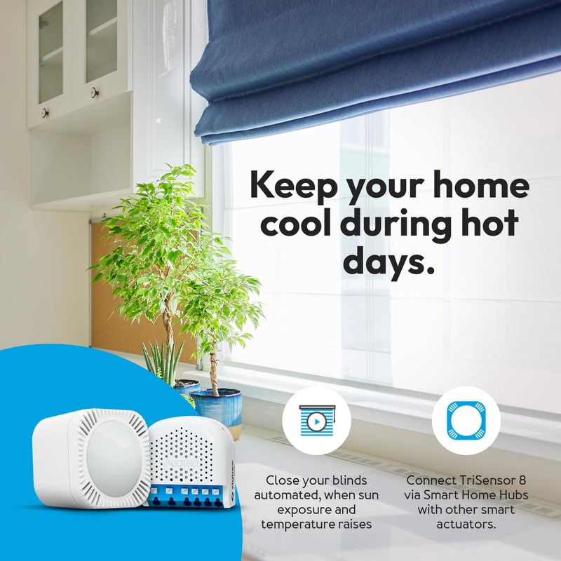 Aeotec TriSensor 8 | 3-in-1 multi-sensor | motion in 10m