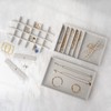 ProCase Stackable Jewelry Organizer Trays for Drawers, Jewelry Drawer Inserts