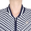 Cox Sportif LG4FVE50L Women's Sweater Vest, Plover Pattern, Lightweight, Patch,