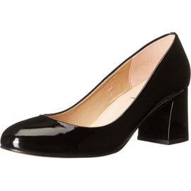 French Sole Trance Black Patent Leather 5 M