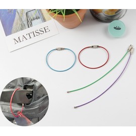 Durable Wire Keyring Holder Keychain Small 1 Piece 15ea