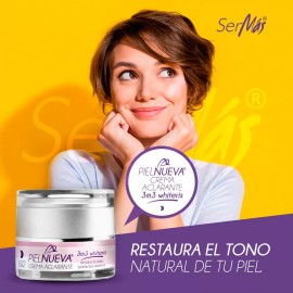Ser Más Crema Aclarante Restaura El Tono Natural De Tu Rostro.