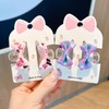 Lemeilleur 16 PCs Small Hair Claws with bows Hair Clips