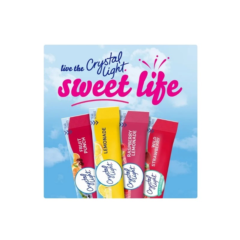 Crystal Light Variety Pack Drink Mix Packets 60 pk.