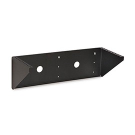 Kendall Howard Rack Bracket - Wall mountable, Under-Desk mountable - Black - 4U - 19"
