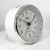Radio Alarm Clock without Ticking with Light Snooze Crescendo Alarm