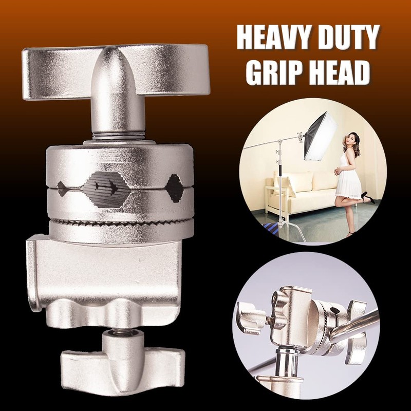 Multi Functional Heavy Duty Grip Head Swivel Head Holder Grip