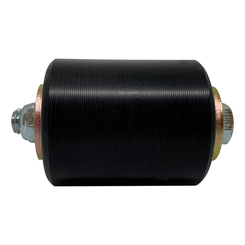 Slide Gate Guide Roller 3" Black Hard Nylon UHMW Rollers