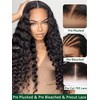 KLAIYI Water Wave Bye Bye Knots Glueless Wig Human Hair
