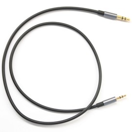 ABLET 50cm Gold Plated Design 3.5mm to 2.5mm Male Car Auxiliary Cable Cord Headphone audio Cable Compatible with Bose headphone, for JBL headphone, Smartphone Tablet MP3 Player Black